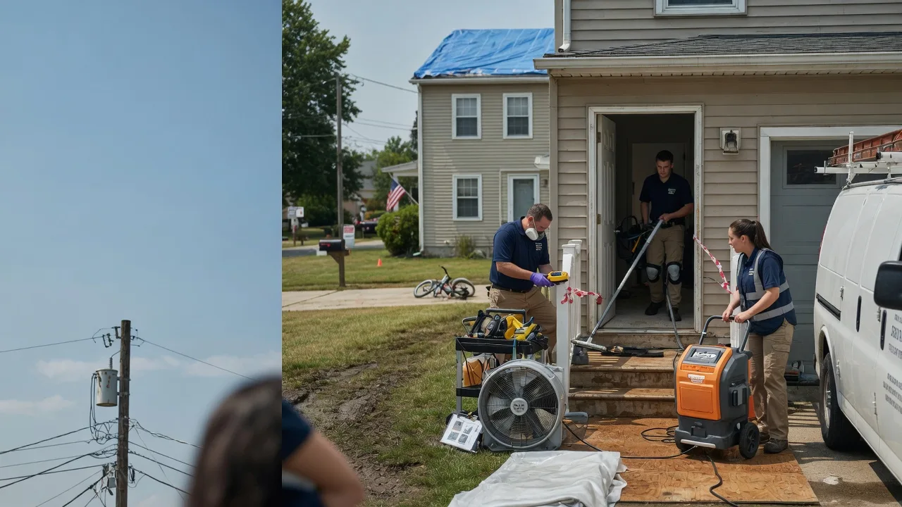 Water Damage Repair in Dayhoit, KY near me